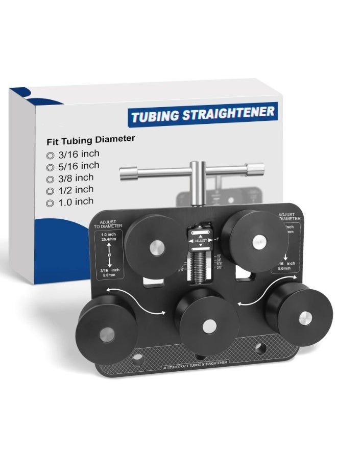 M MIAOYAN Pipe straighteners, brake pipe straighteners, pipe straighteners suitable for diameters from 3/16 inch to 1.0 inch, fuel pipes, soft aluminum pipes, and copper pipes. - Image 1