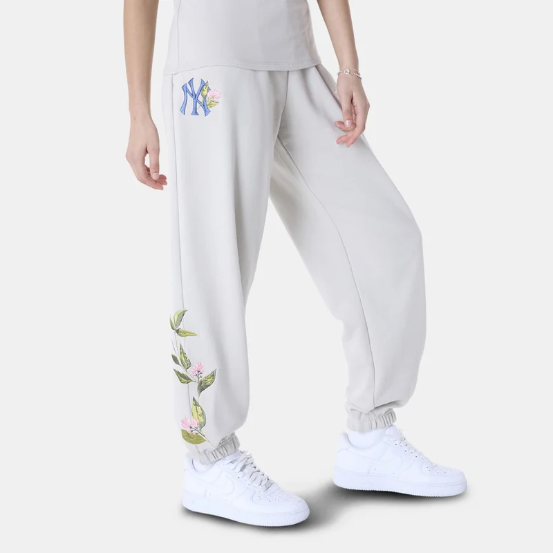 Women's MLB New York Yankees Floral Joggers