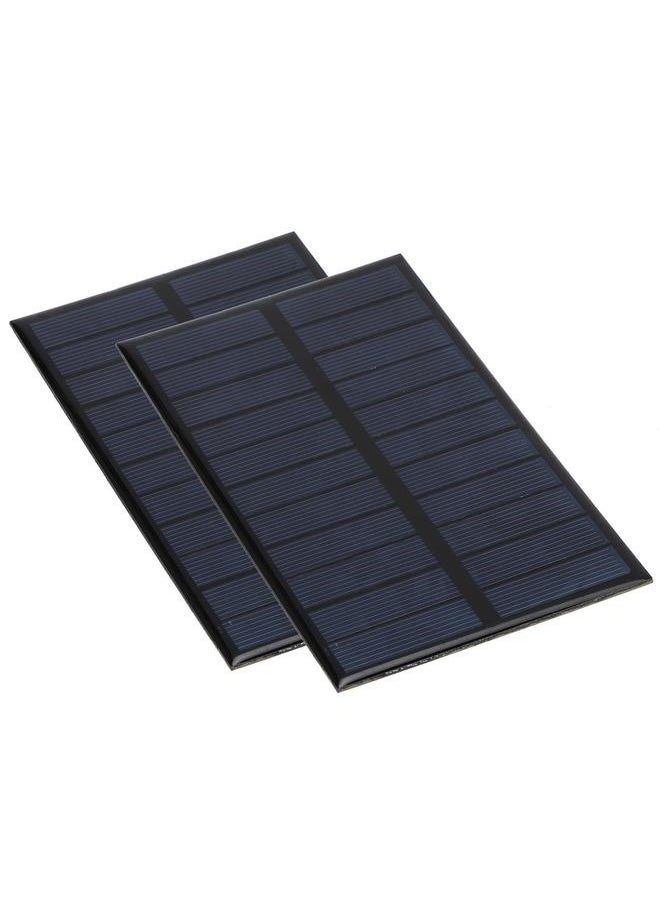NIBEMINENT 2Pcs Mini Polysilicon Solar Panel DIY Battery Charger Solar Power Charger Panel 1.6W 5.5V  - Image 3
