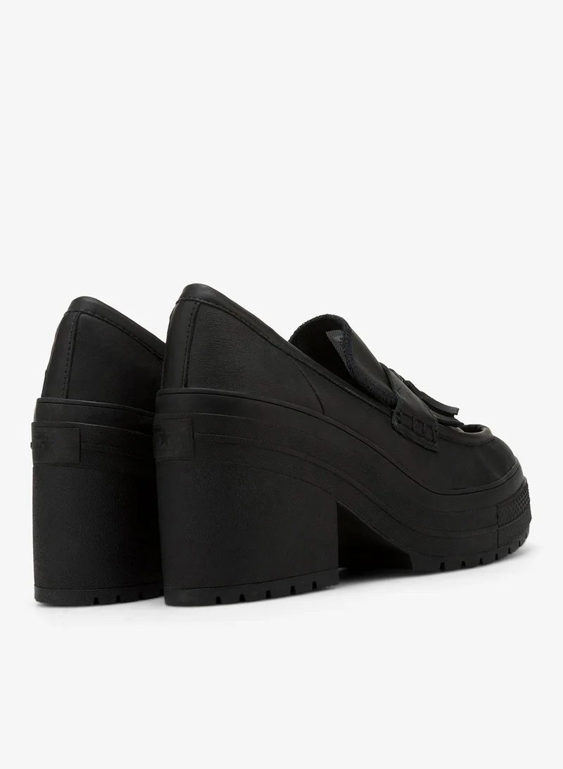 Converse Black Women's Chuck 70 De Luxe Heel Loafers for Women | Best Price UAE