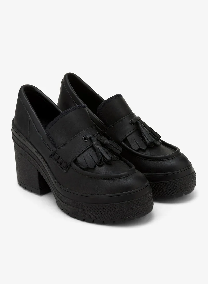 Converse Black Women's Chuck 70 De Luxe Heel Loafers for Women | Best Price UAE