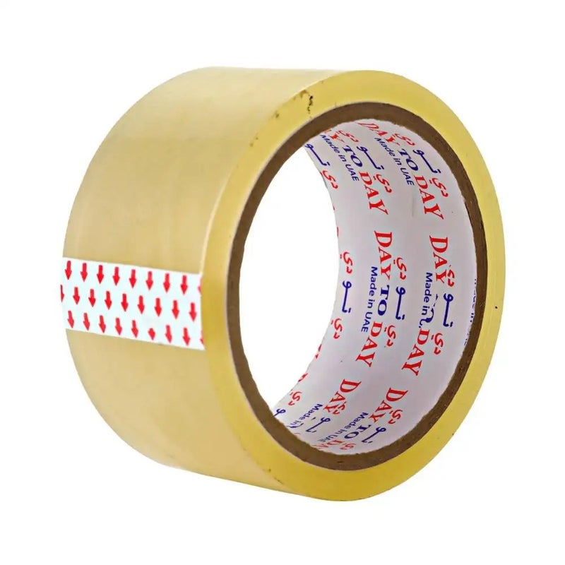 Bopp Clear Tape Transparent Packaging Tape- 50 yard Clear Tape - Image 1