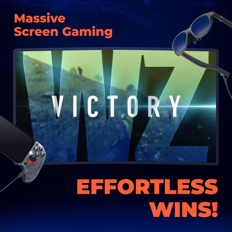 VITURE x 8BitDo Ultimate Mobile Gaming Controller â€“ Worldâ€™s First for XR Glasses | USB-C Connection for Minimum Latency, Hall Effect Sticks, Charge While Playing, Pro Performance for Android - Image 4