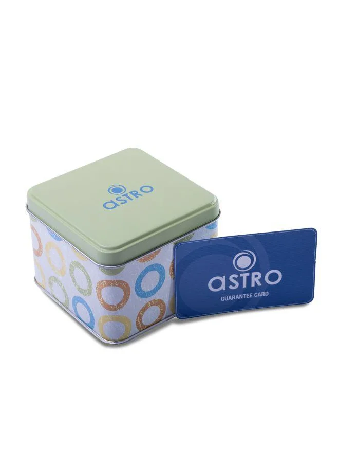 ASTRO Astro A9936-PPNSO Kids Digital Display Watch & PU Strap Blue With Orange Button