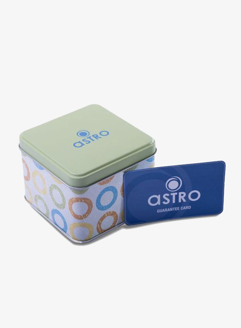 Astro A9936-PPNSO Kids Digital Display Watch & PU Strap Blue With Orange Button - Image 2