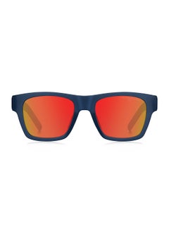 TOMMY HILFIGER Men's UV Protection Rectangular Sunglasses - Th 1975/S Blue Millimeter - Lens Size: 51 Mm  - Image 3