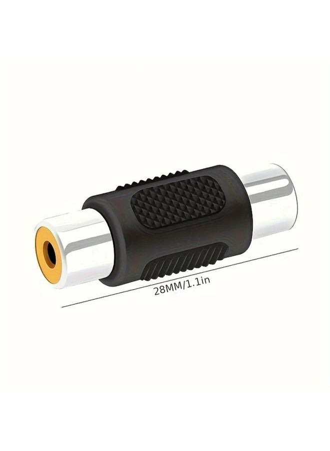 زوجان من موصلات AV RCA أنثى لأنثى لـ Lotus Mother مباشرة - Image 4