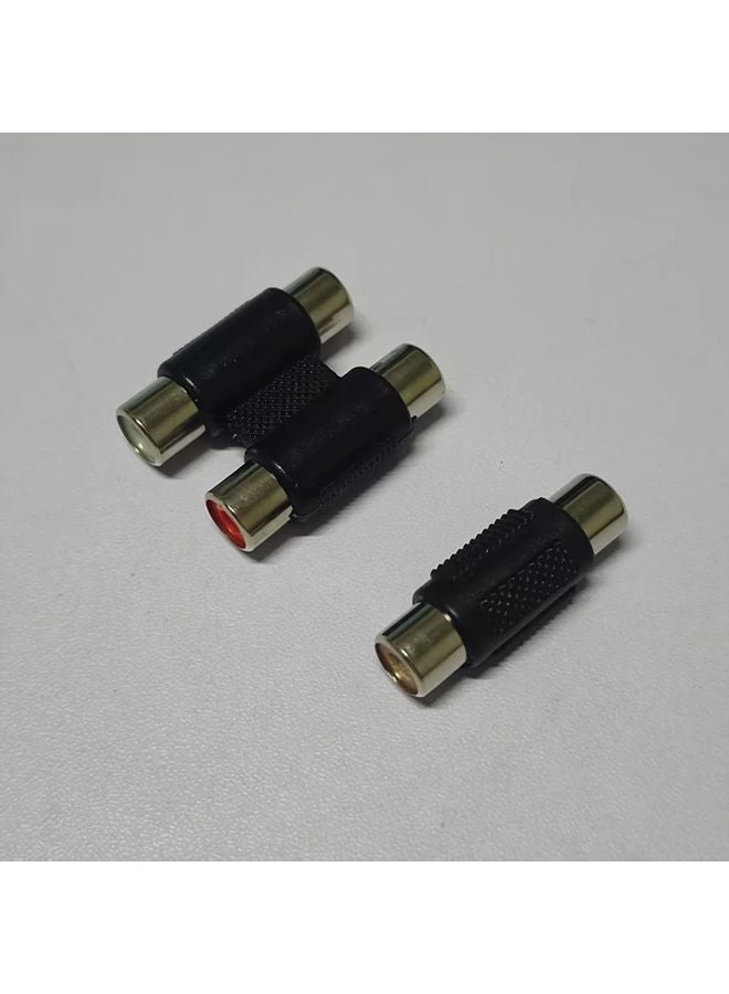 زوجان من موصلات AV RCA أنثى لأنثى لـ Lotus Mother مباشرة - Image 1