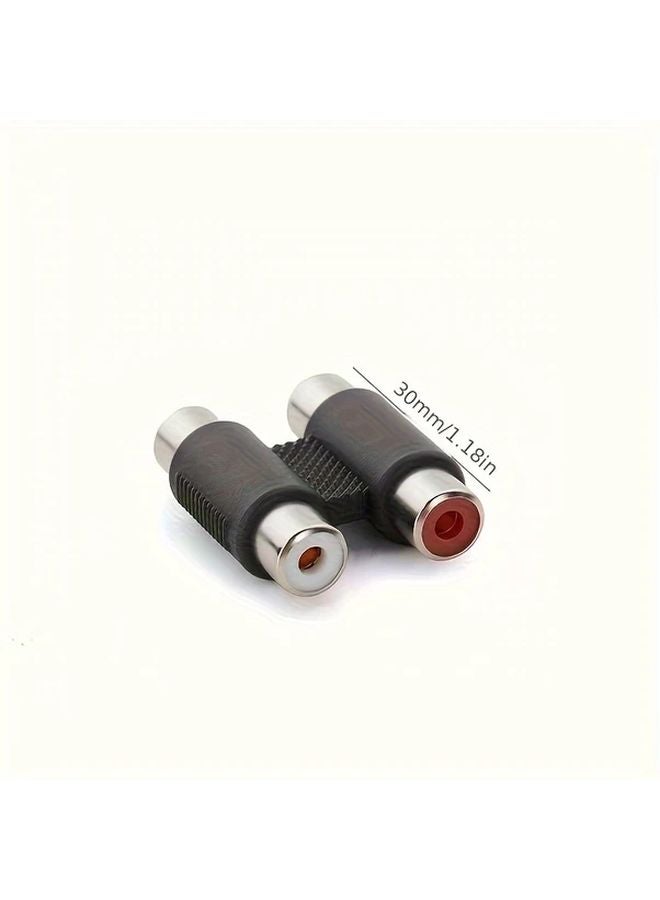 زوجان من موصلات AV RCA أنثى لأنثى لـ Lotus Mother مباشرة - Image 3