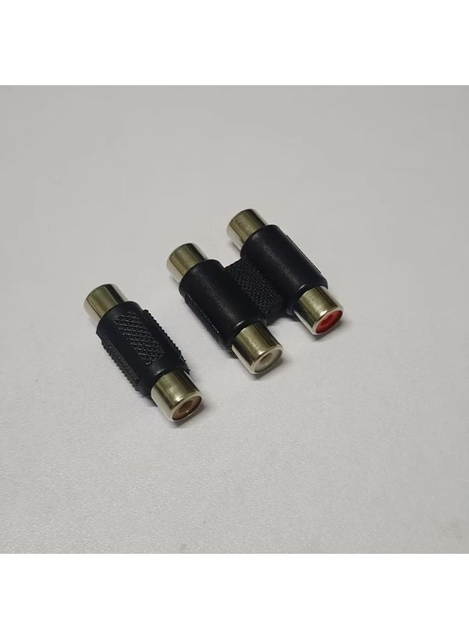 زوجان من موصلات AV RCA أنثى لأنثى لـ Lotus Mother مباشرة - Image 2