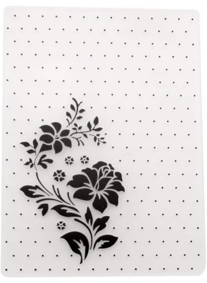 klarako Embossing Folders Craft Dies Plastic Floral Leaves Template Stencil Folder for Album Scrapbooking Paper Card Craft Decor - Image 1