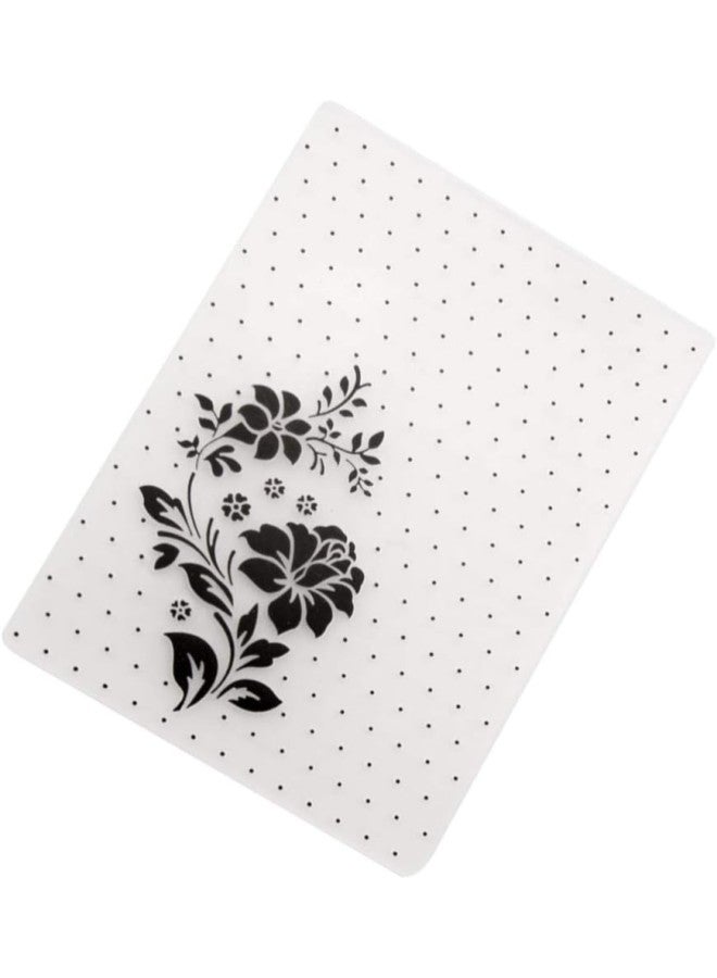 klarako Embossing Folders Craft Dies Plastic Floral Leaves Template Stencil Folder for Album Scrapbooking Paper Card Craft Decor - Image 2