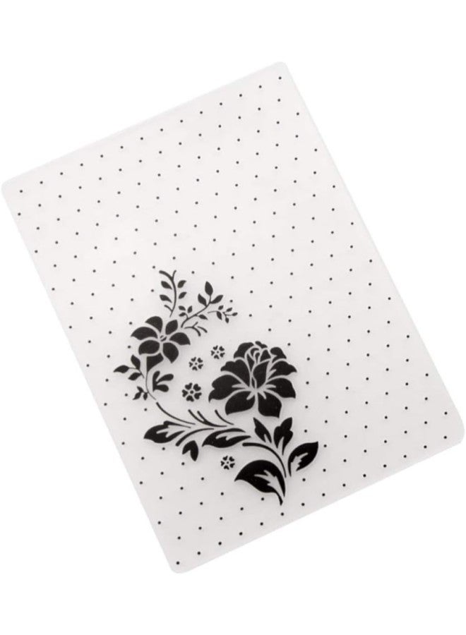 klarako Embossing Folders Craft Dies Plastic Floral Leaves Template Stencil Folder for Album Scrapbooking Paper Card Craft Decor - Image 4