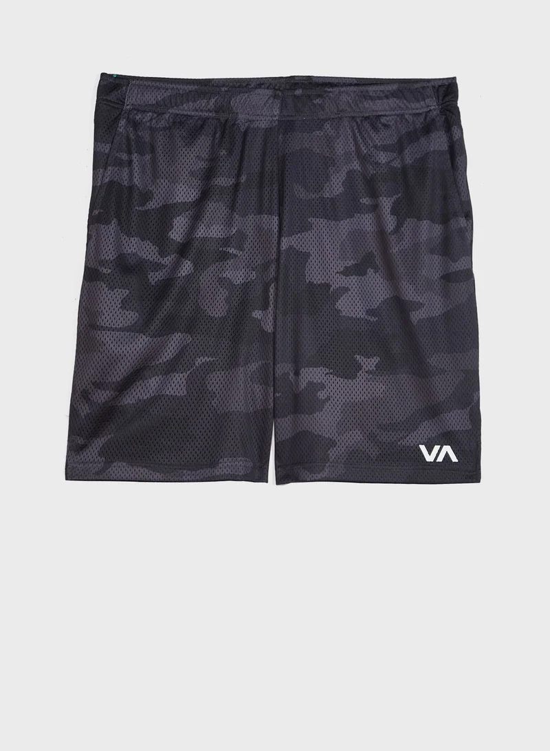 rvca Logo Shorts