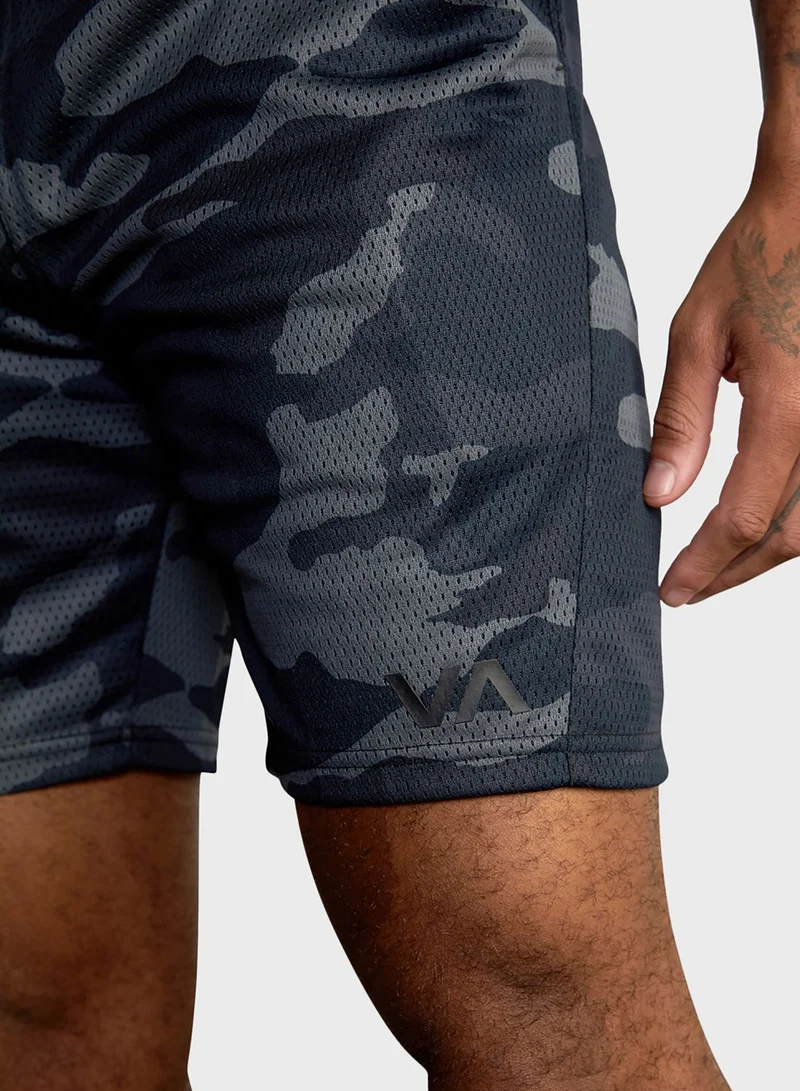 rvca Logo Shorts