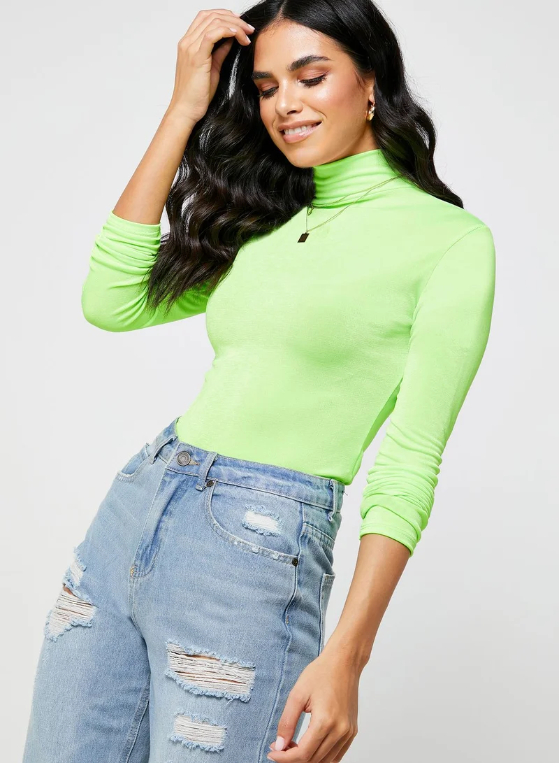 Ginger High Neck Top