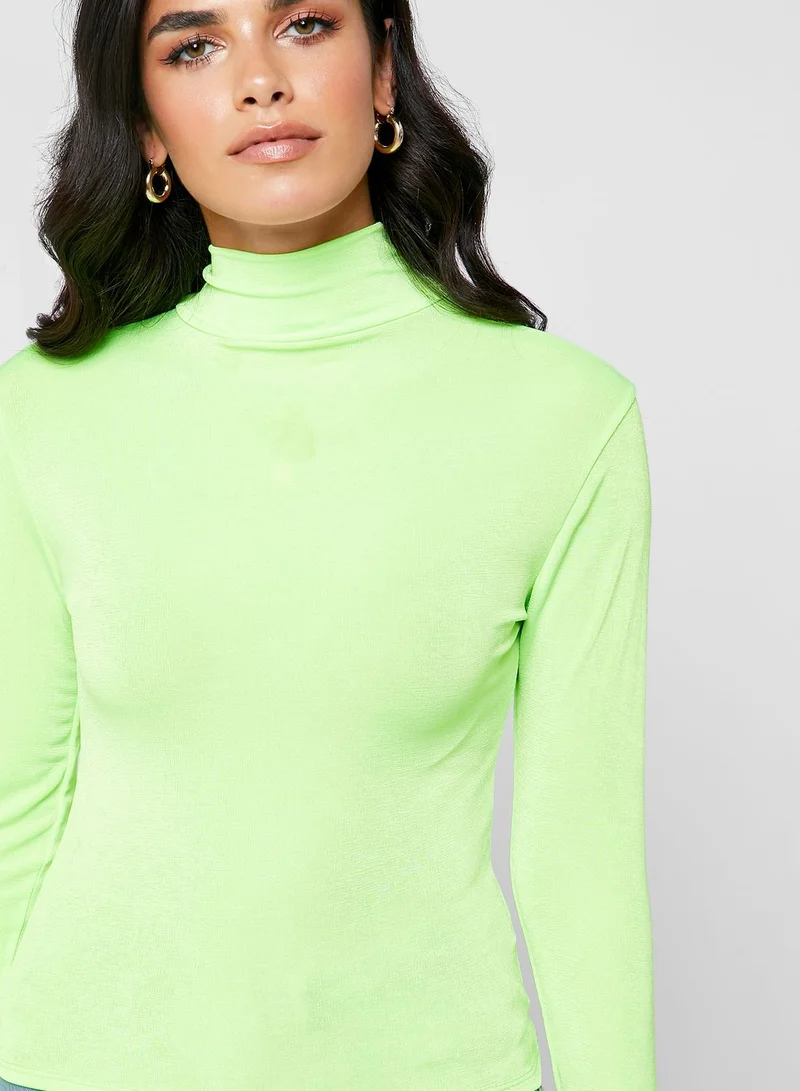 Ginger High Neck Top