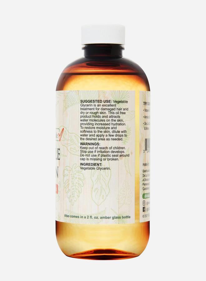 دي لا كروز جلسرين نباتي نقي سائل ، 236 مل - Image 2