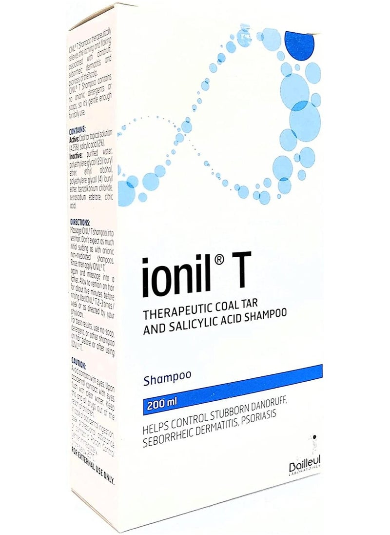 Ionil - شامبو علاجي بقطران الفحم وحمض الساليسيليك 200 مل - Image 1