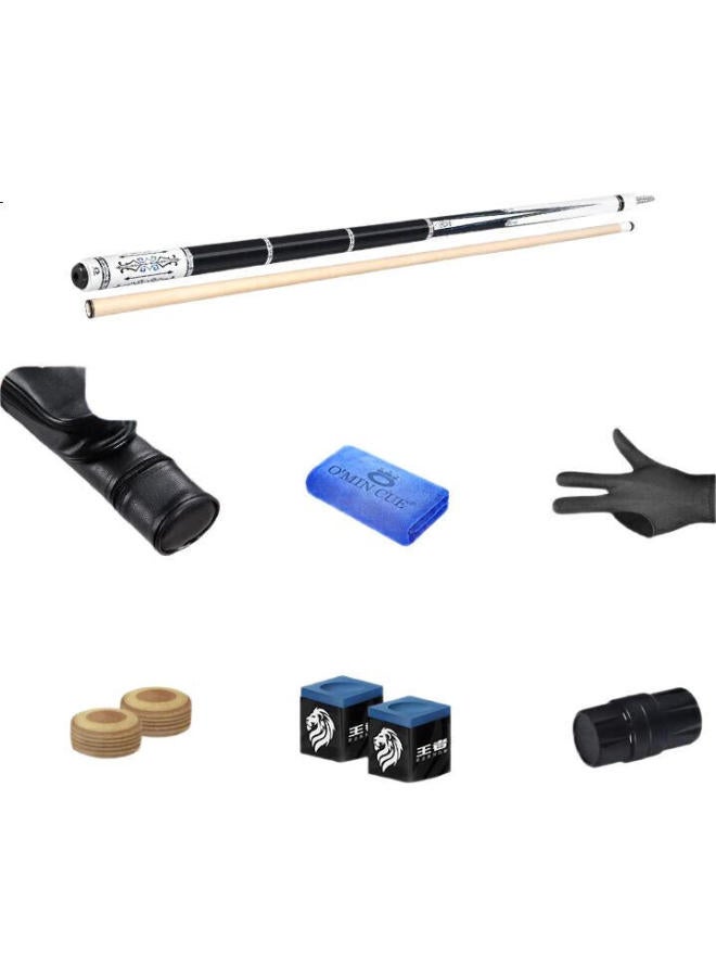 O'Min Future A06 Pool Cue, Big Tip Nine-Ball Cue, Black 8-Ball Cue, American Pool Cue, Black Eight Cue, Cue Case Set - Image 3
