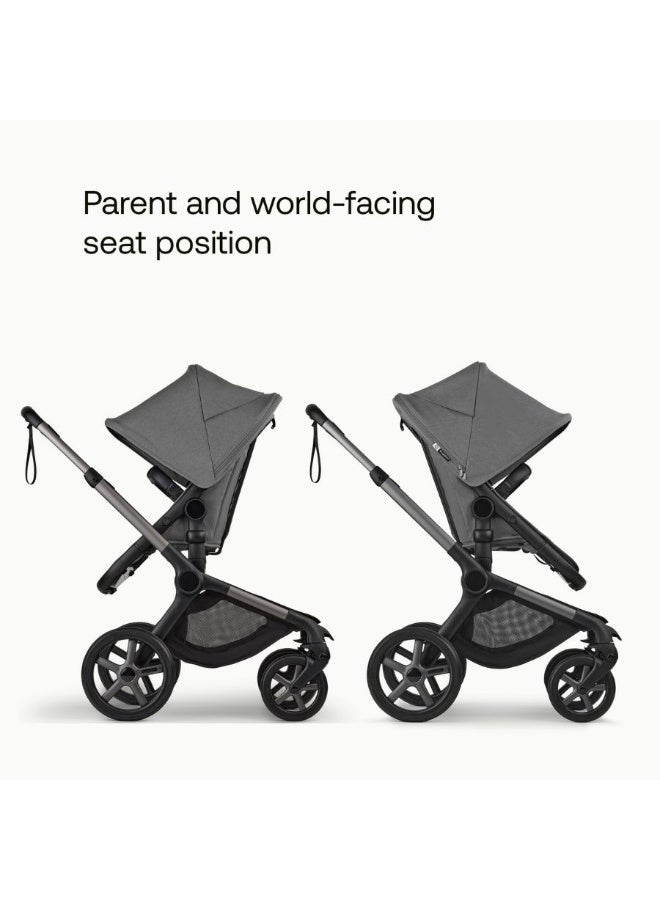 Bugaboo Fox 5 Renew Complete Stroller in Graphite/Moon Grey - Image 5