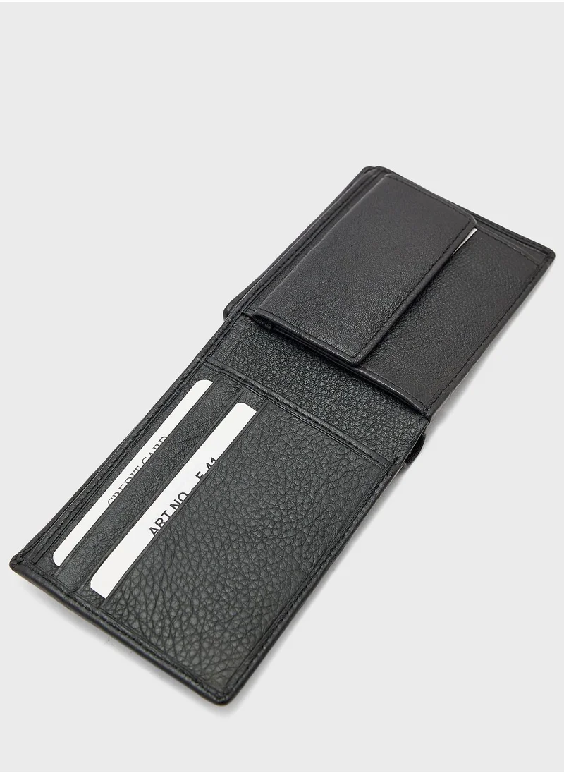 روبرت وود Genuine Leather Bi-Fold Wallet
