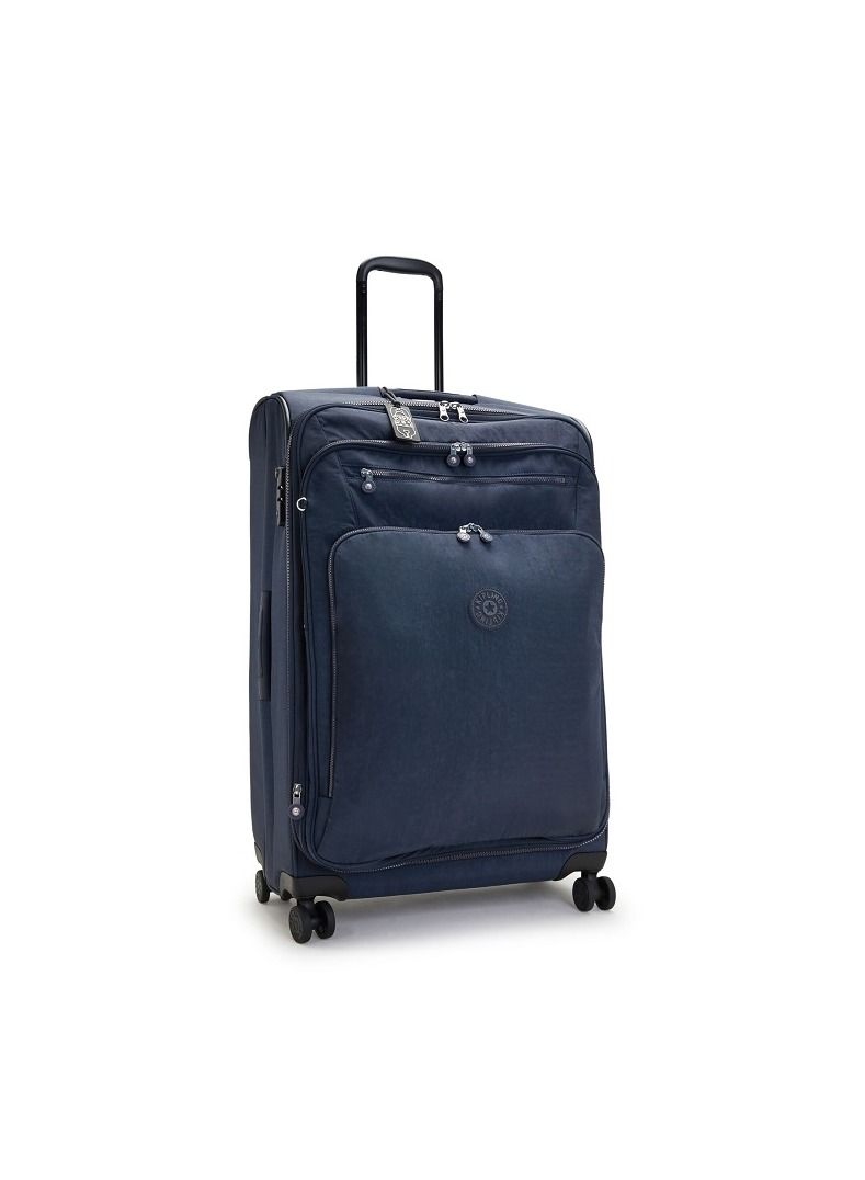 كيبلينغ حقيبة سفر كبيرة قابلة للتوسيع زرقاء - Image 4