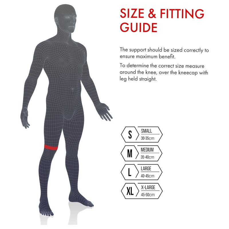 Vulkan Classic Stabilised Knee Support XLarge Knee Sleeve for Patella Support Hinged Knee Brace for Meniscus Tears and ACL Injuries Open Knee Brace for Athletes Working Out and Exercising - Image 5