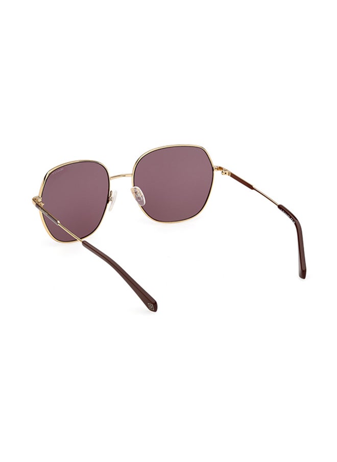 GANT Square Sunglasses For Women - Shiny Pale Gold  - Image 4