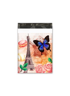 Pro Supply Global 10X13 (100) Paris Designer Poly Mailers Shipping Envelopes Premium Printed Bags  - Image 3