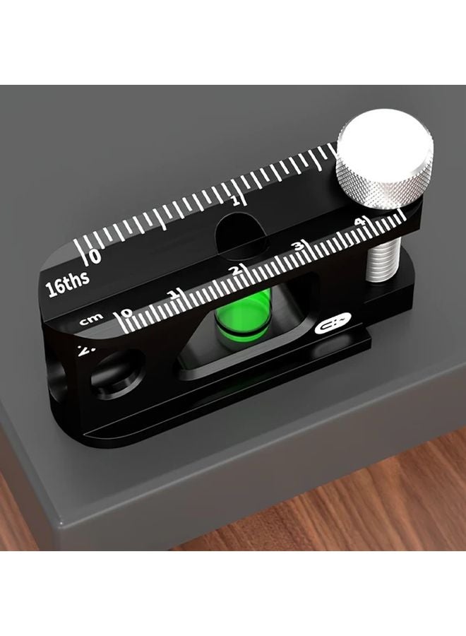 Mini Magnetic Level Tool Small Size High Precision Bubble Vial For DIY Carpentry - Image 5