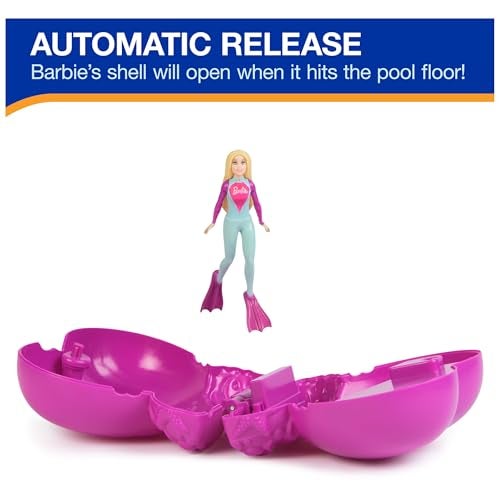 SwimWays Barbie Dive N’ Surprise, Swimming Pool Accessories & Kids Pool Toys, Pool Party Supplies, Barbie Toys for Kids Ages 5 & Up - Image 4