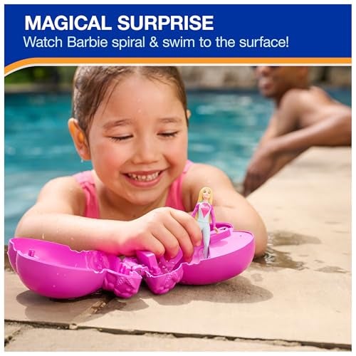 SwimWays Barbie Dive N’ Surprise, Swimming Pool Accessories & Kids Pool Toys, Pool Party Supplies, Barbie Toys for Kids Ages 5 & Up - Image 3