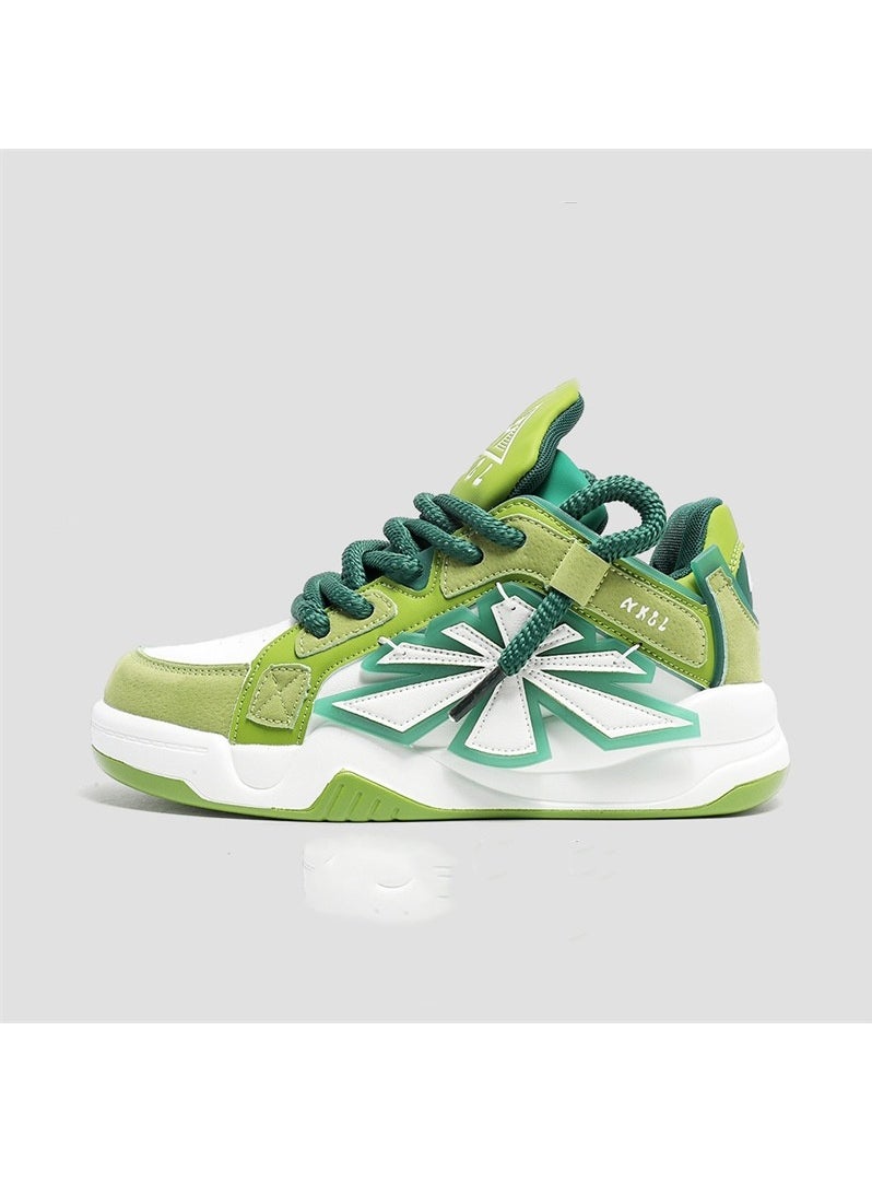 KUYING - New Thick Sole Elevated Board Shoes - Image 1