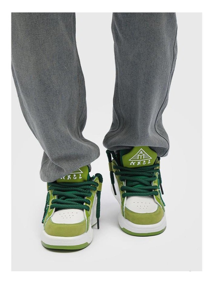 KUYING - New Thick Sole Elevated Board Shoes - Image 1