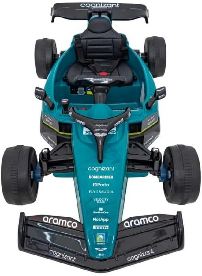 RALLY Kids Electric Formula Ride-On Car | 24V 5Ah Battery | Dual Motor | EVA Tires | Leather Seat | MP3 & USB Music | Age 3–7 Years - Image 3