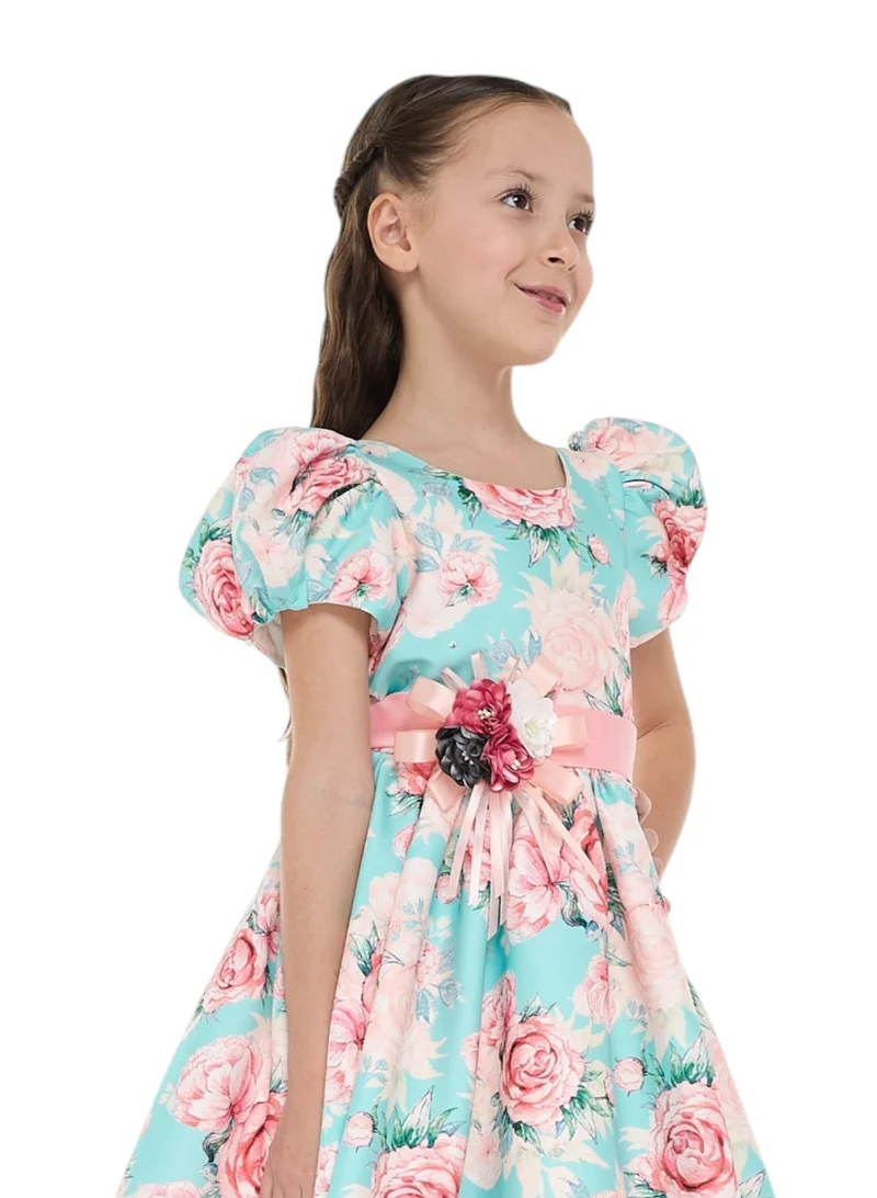 victor and jane Floral Print Dress