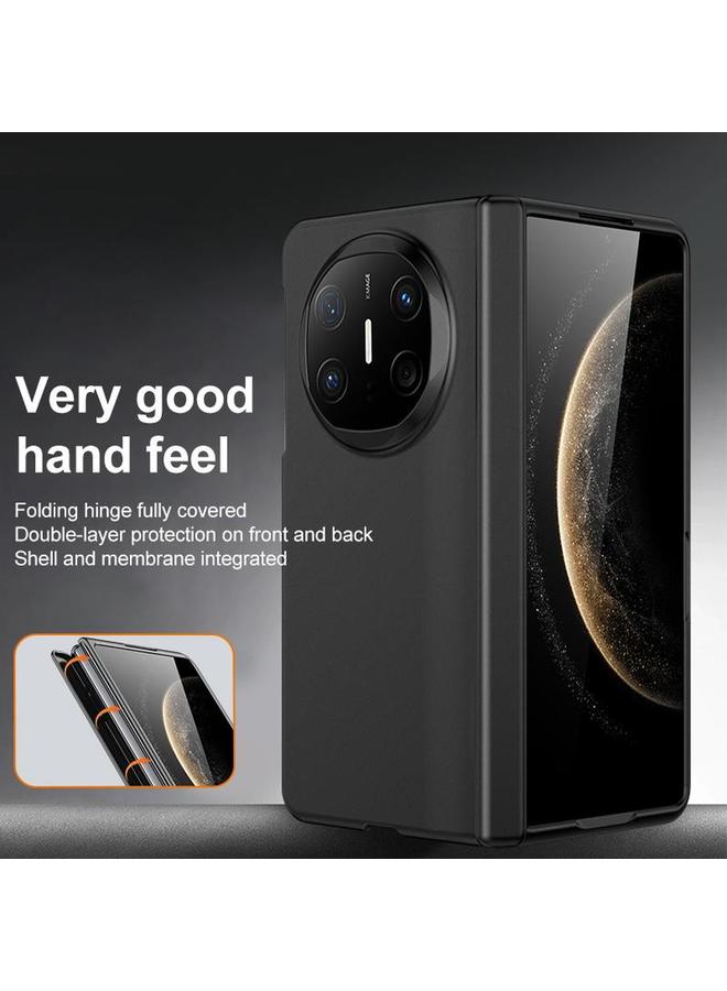 جراب لهاتف Huawei Mate X6 بمفصلة ارتداد تلقائية وملمس جلدي - Image 3