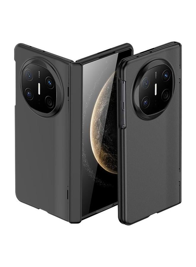 جراب لهاتف Huawei Mate X6 بمفصلة ارتداد تلقائية وملمس جلدي - Image 1