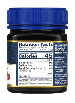 Manuka health Raw Umf 10+ Mgo 263+ 8.8 Oz 250 G  - Image 2