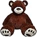 Anico 59 Tall 5 Foot Giant Plush Bear Stuffed Animal Dark Brown Teddy Bear with Smiling Face Premium Stuffed Toy Teddy Bear Perfect for Girlfriend Kids Valentines Day Christmas - Image 4