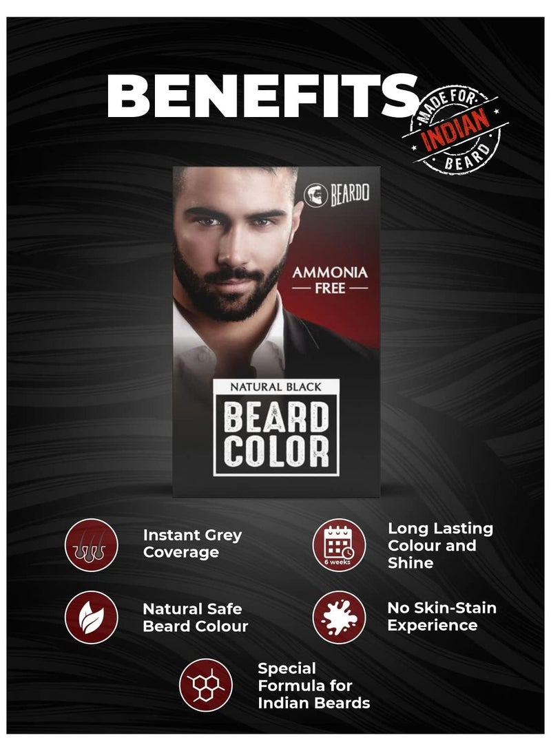 BEARDO Beard Color Black 60ml - Image 5