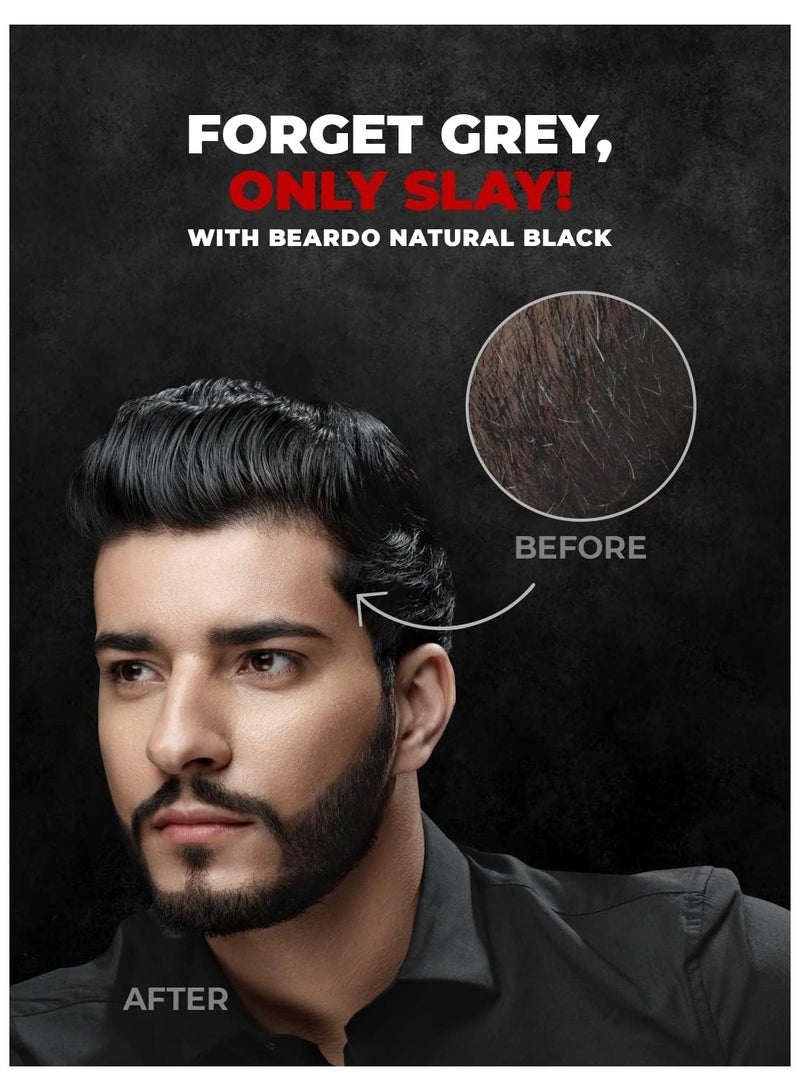 BEARDO Beard Color Black 60ml - Image 4