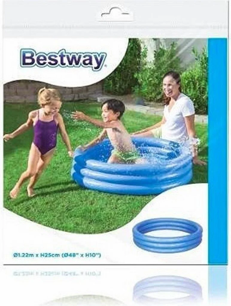 Bestway Colorful Inflatable Children's Pool 122X25CM