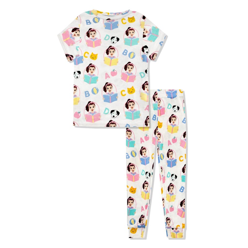 Ms. Rachel 2 Piece Pajama Set - Toddler Girls PJ Set with Short Sleeve Shirt & Pants - Kids Sleepwear Set - Official License - Image 5