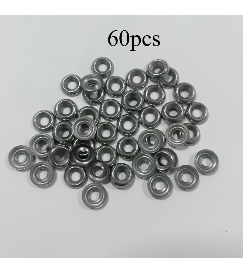 Countersunk Polishing Gasket Fisheye Gasket Countersunk Self Tapping Screw Concave Convex Gasket Hollow Bowl Shaped Gasket Silvery - Image 4