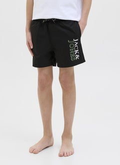 Jack & Jones Junior Kids Logo Swim Shorts  - Image 1