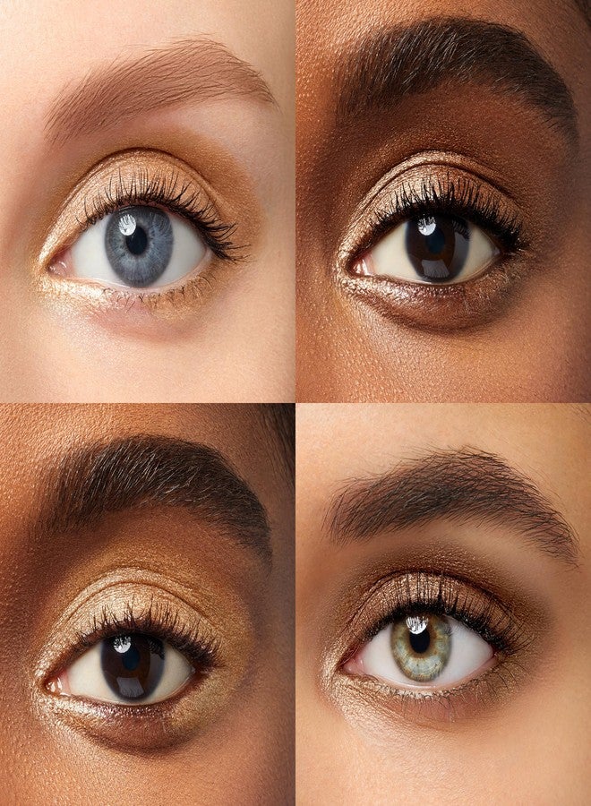 جلاب ظلال العيون جوليب 101، ثنائي ظلال عيون مقاوم للماء يتحول من كريم إلى بودرة - يدوم طويلاً، مقاوم للتجعد، سهل التطبيق مع أداة دمج مدمجة - لون برونزي لامع ولون ذهبي دافئ لامع - Image 2