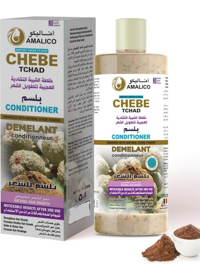 AMALICO Chebe Conditioner for Hair Growth - Natural African Chebe Powder for Hair Growth Anti Dandruff - 500ml - Image 1