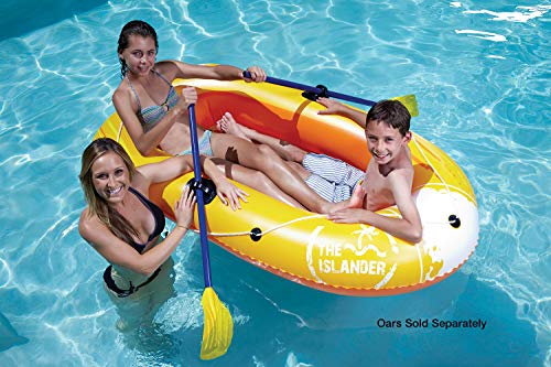 Poolmaster 87420 Swimming Pool and Lake Inflatable Boat, Islander, Multi - Image 5